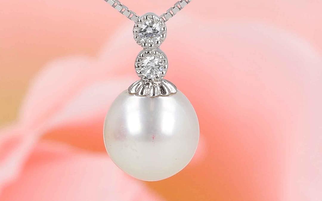 パールの指輪をペンダントにジュエリーリフォーム